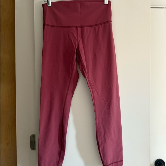 lululemon athletica Pants - Lululemon Athletica Pink Leggings High-Rise Stretch